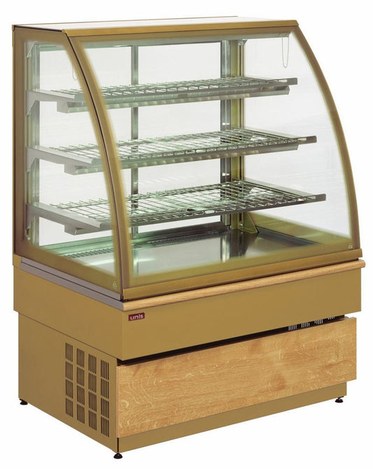 Georgia III Heated Serve-Over Counter, +30/+90°C
