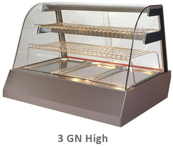Kentucky HOT Heated Display Counter, +30/+90°C