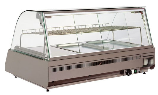 Kentucky Hot Heated Display Counter, +30/+90°C