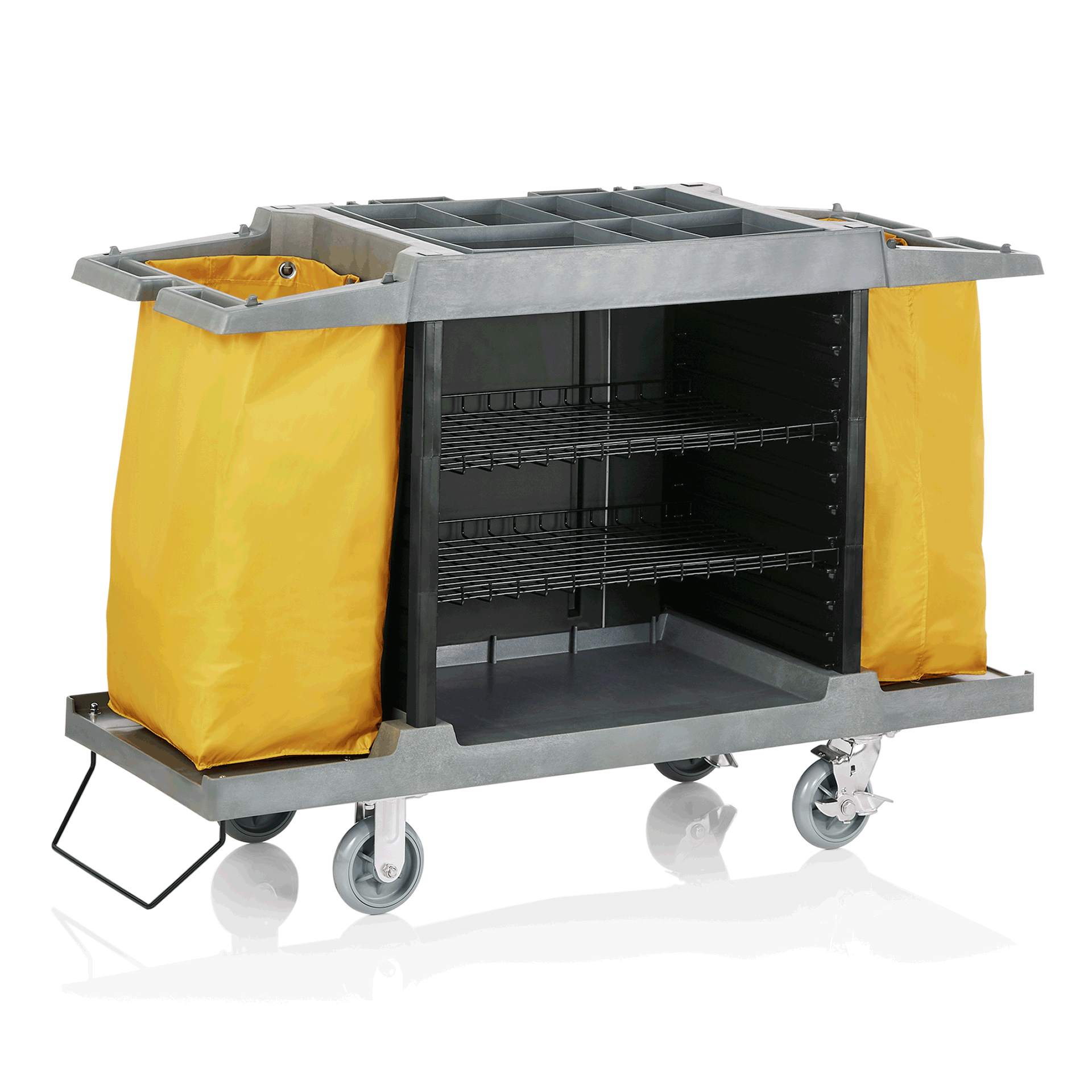 Was Room Service Trolley, Yellow, 1500×540×1000 mm