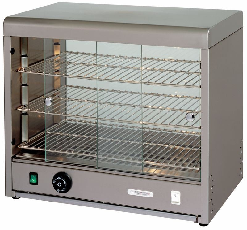 Heated Pie & Pastry Display Warmer, 35-90°C