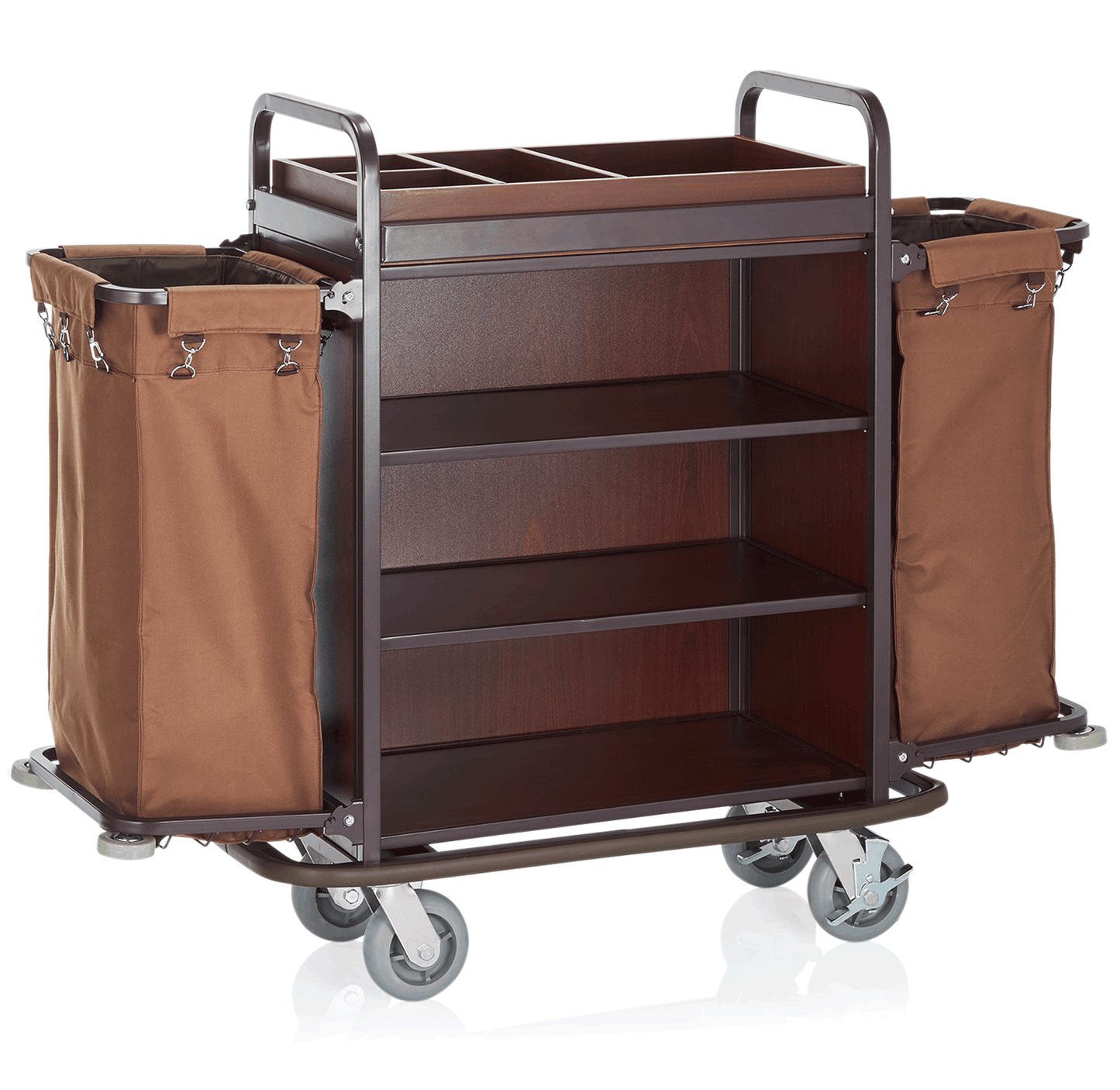 Was Room Service Trolley with Wood Panels, 1460×500×1200 mm