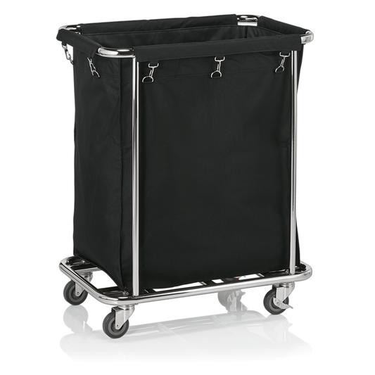 Was Laundry Trolley, 150 L, Chrome-Plated, 650×450×840 mm