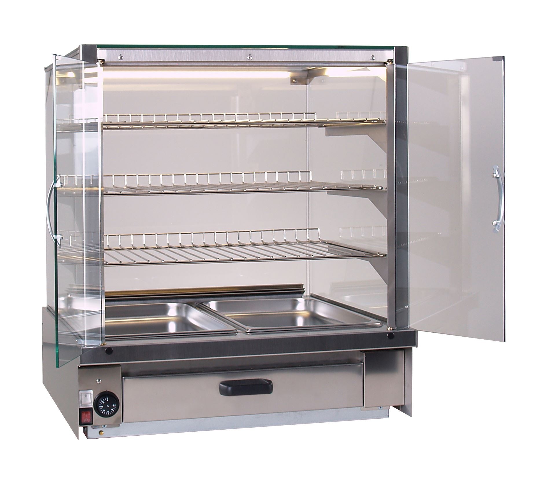 Thaya Heated Display Case