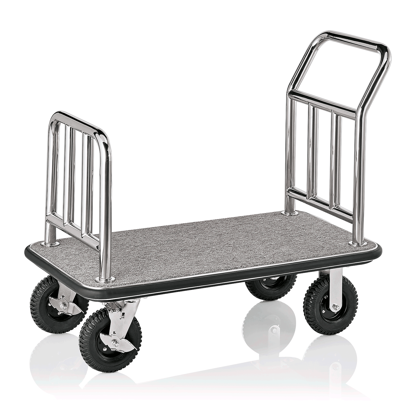 Was Luggage Trolley, Silver, 1130×615×980 mm