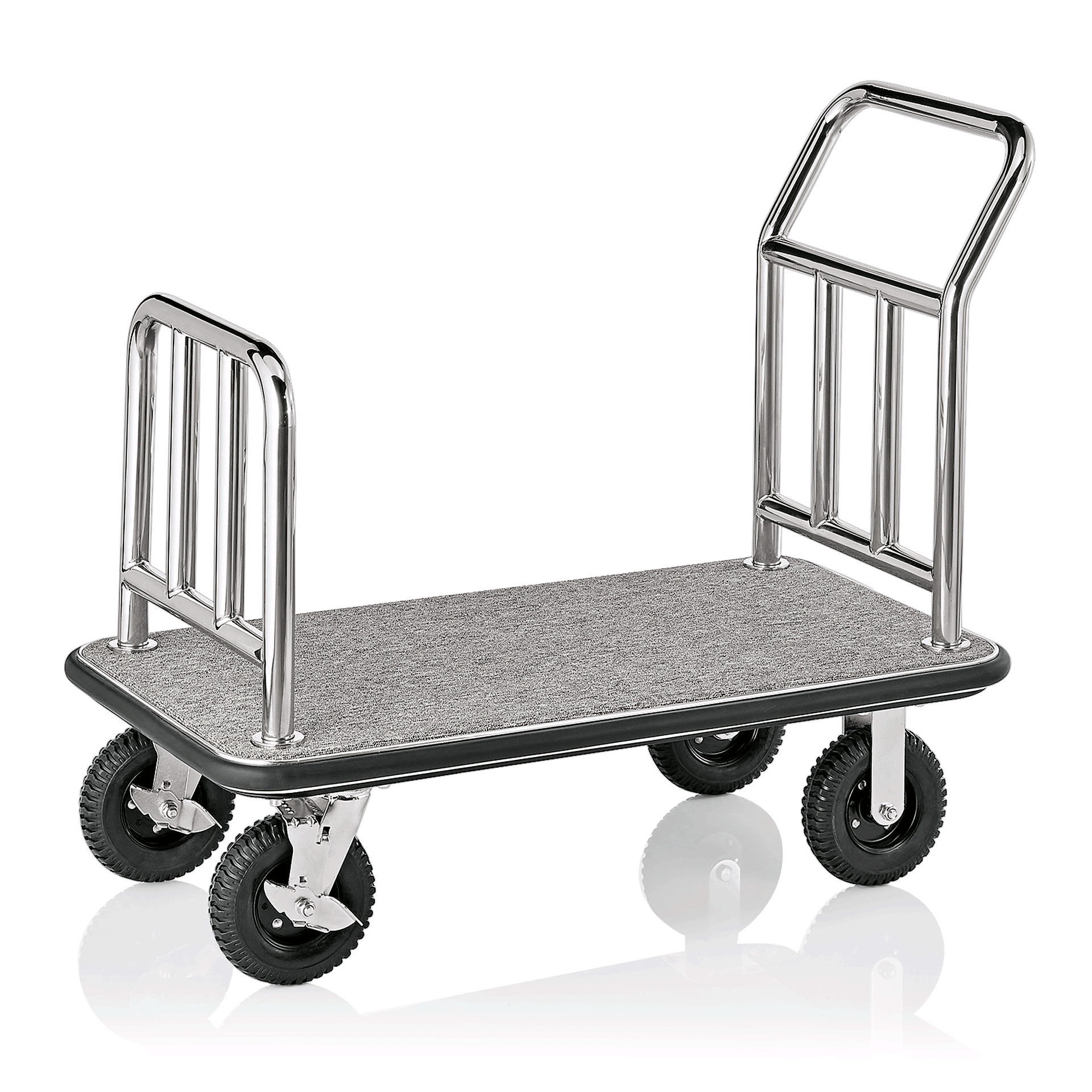 Was Luggage Trolley, Silver, 1130×615×980 mm