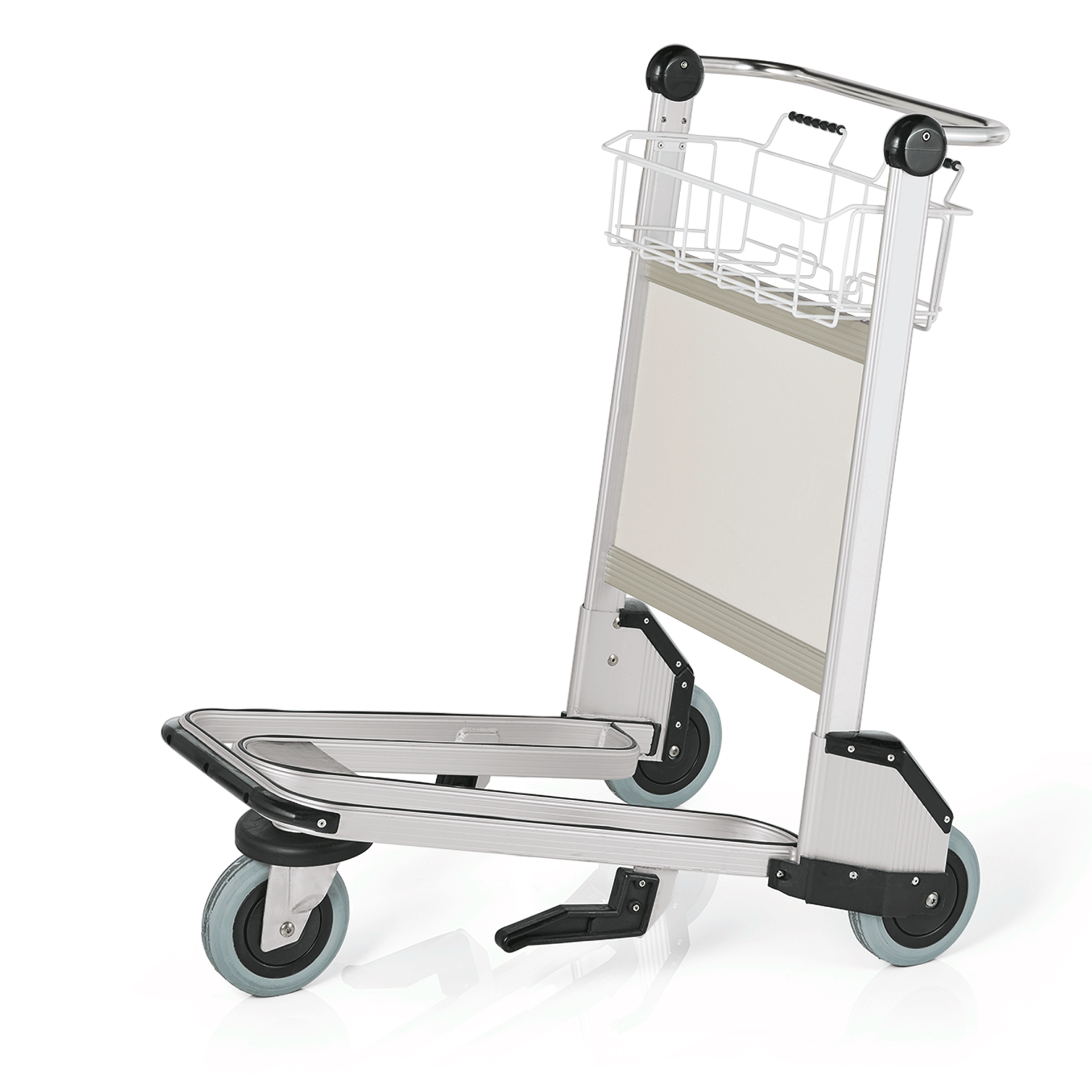 Was Airport Trolley, Aluminium, 930×670×1040 mm