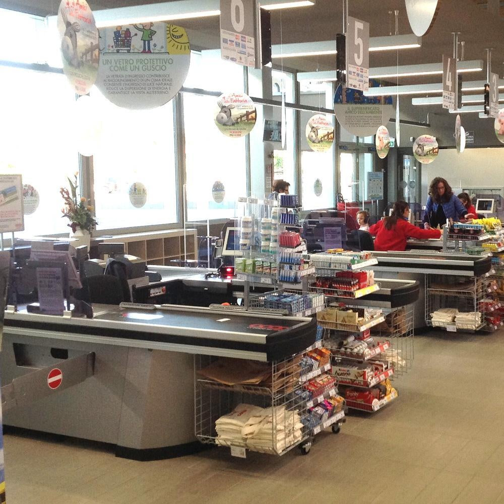Diva Checkout Counter, Motorized, ErgoCert