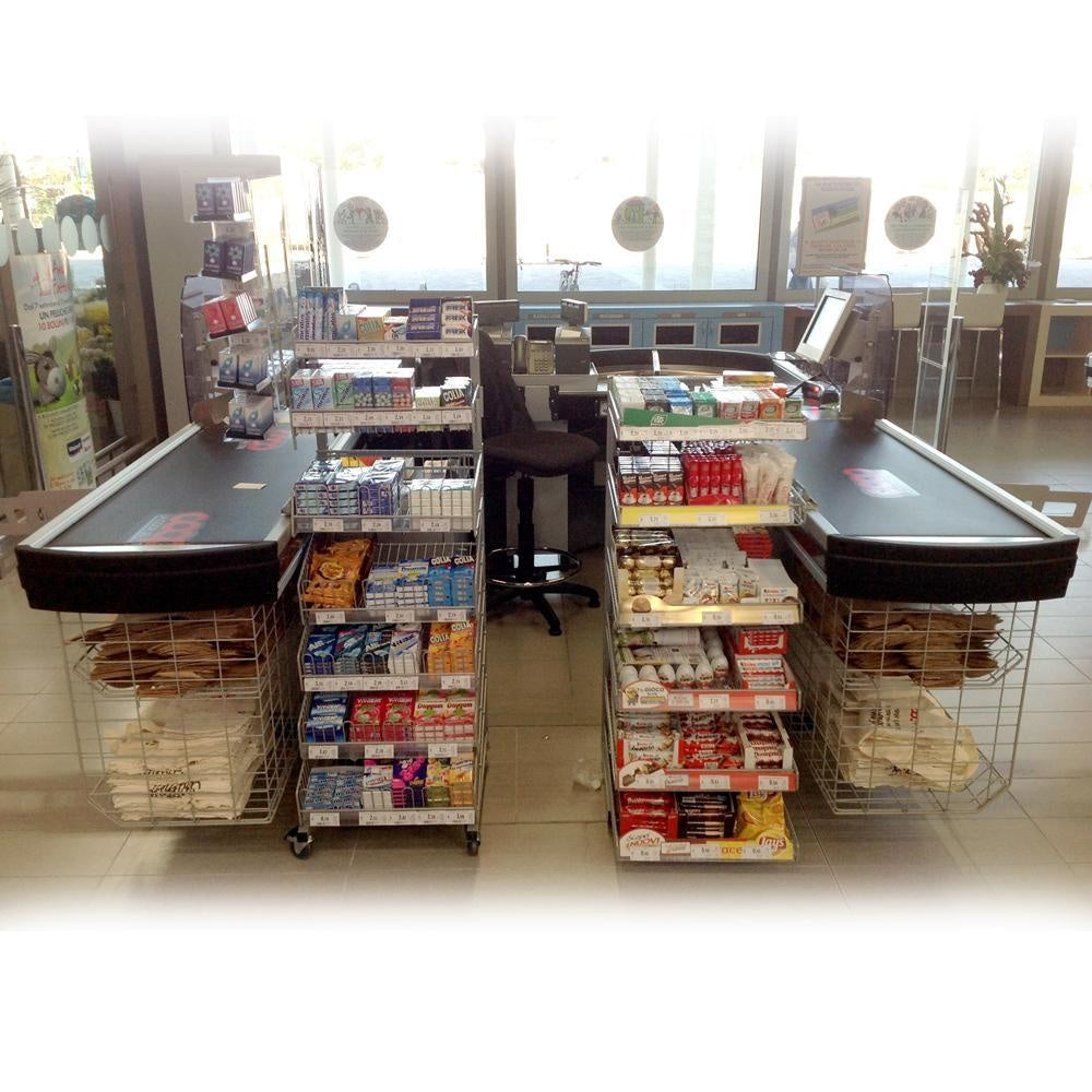 Diva Checkout Counter, Motorized, ErgoCert