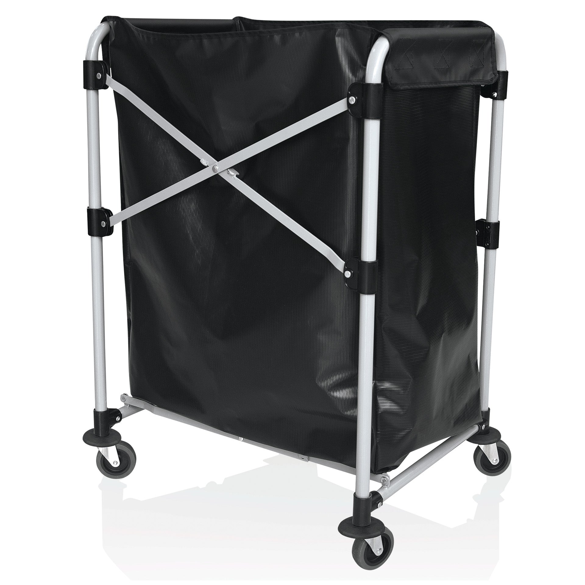 Was Folding Laundry Trolley, 150 L, Powder-Coated Iron