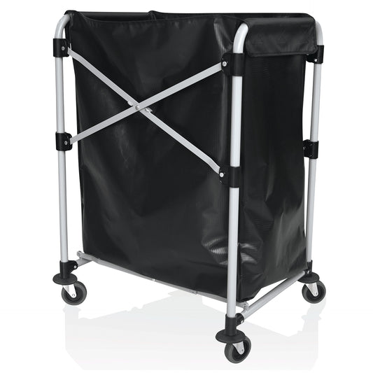 Was Folding Laundry Trolley, 150 L, Powder-Coated Iron