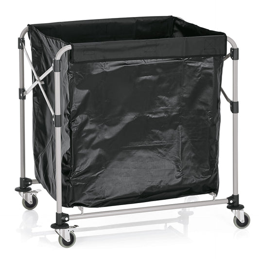 Was Laundry Trolley, Foldable, Powder-Coated Iron, 300 L