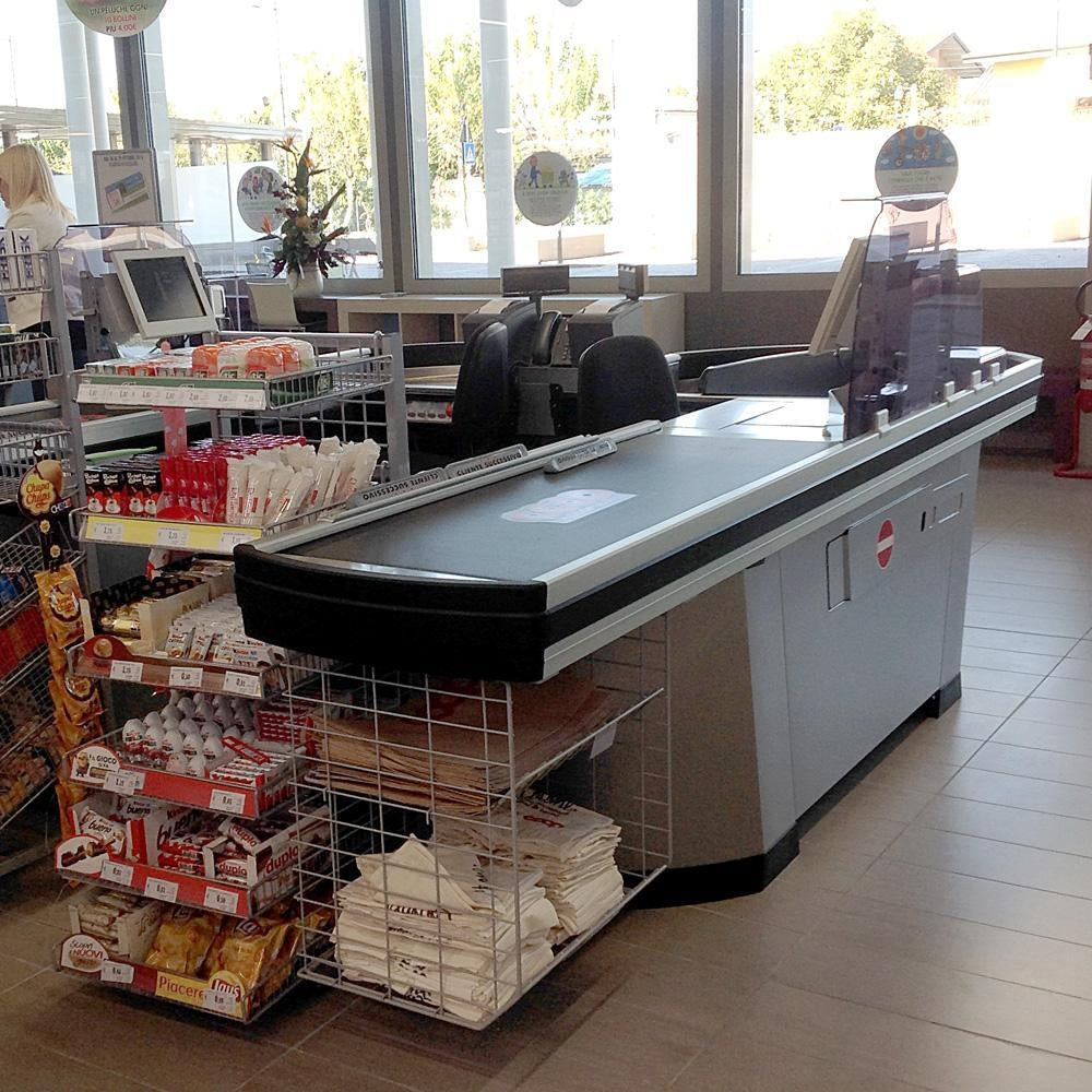 Diva Checkout Counter, Motorized, ErgoCert