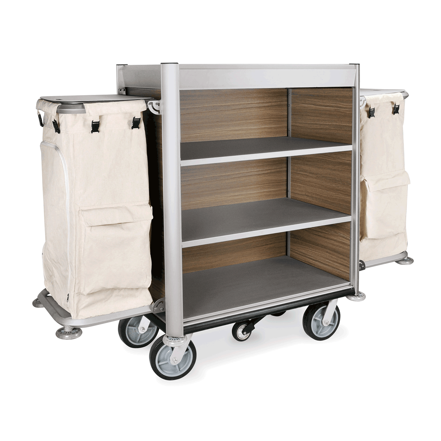 Was Room Service Trolley Heidi, White, Two Laundry Bags