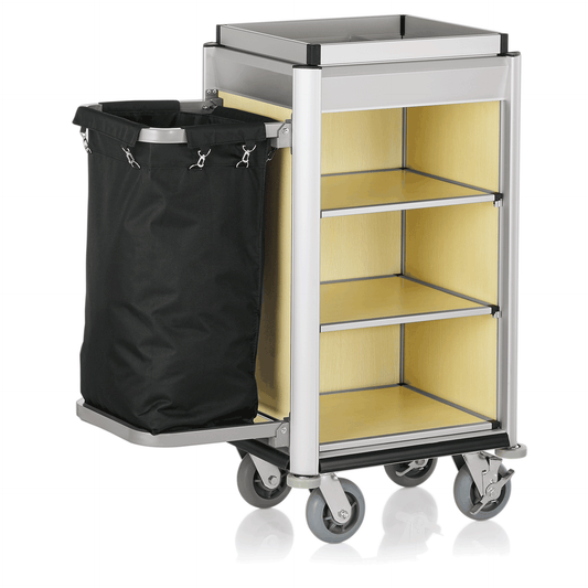 Was Room Service Trolley Isabella, Light Edges, Light Wood, 950 mm