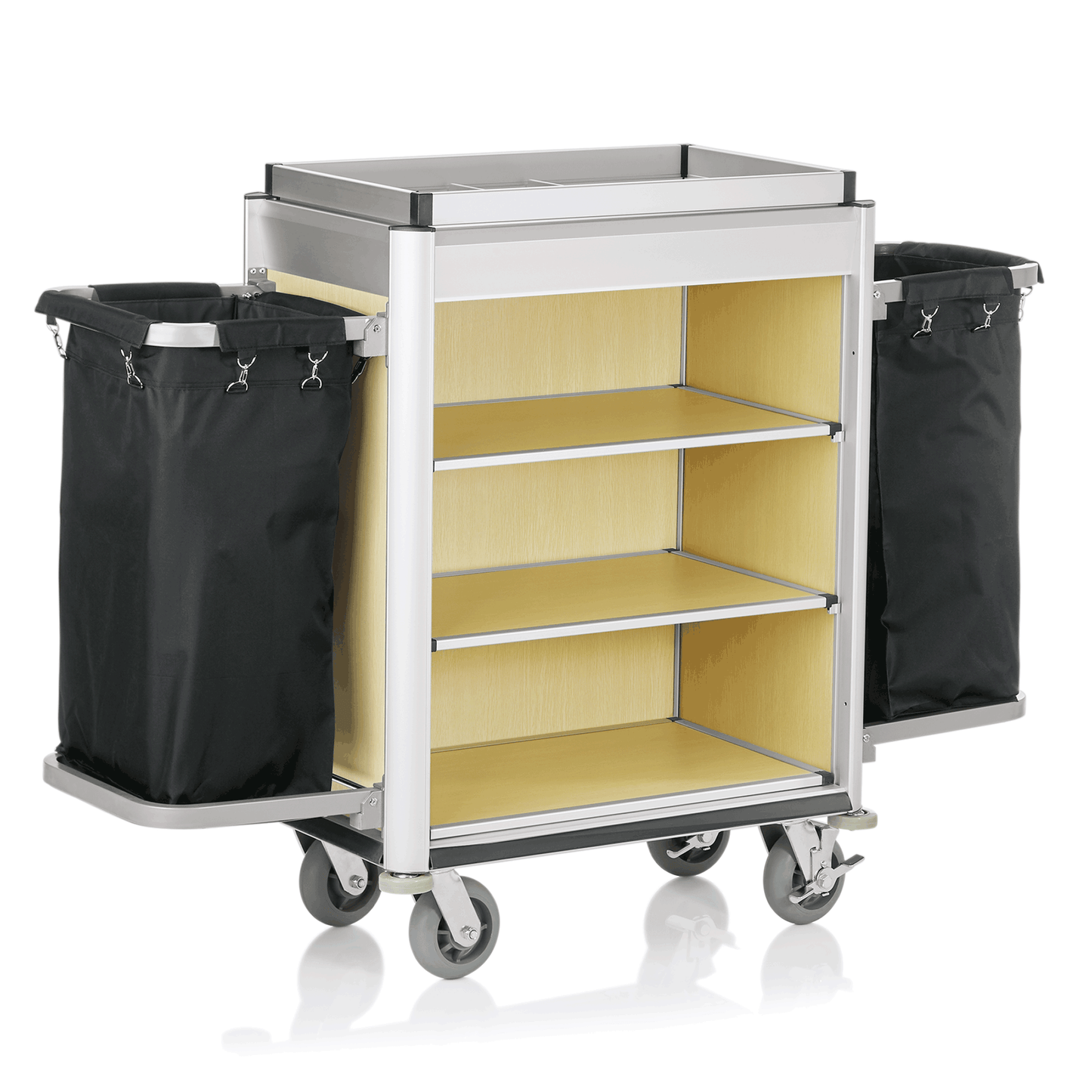 Was Room Service Trolley Isabella, Light Edges, Light Wood, 1550 mm