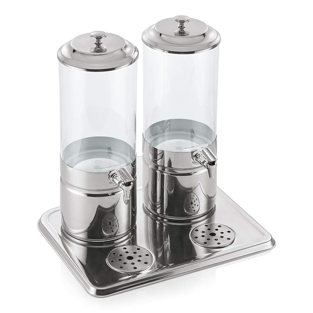 Double Juice Dispenser, 2x 3 L, Ice-Cooled