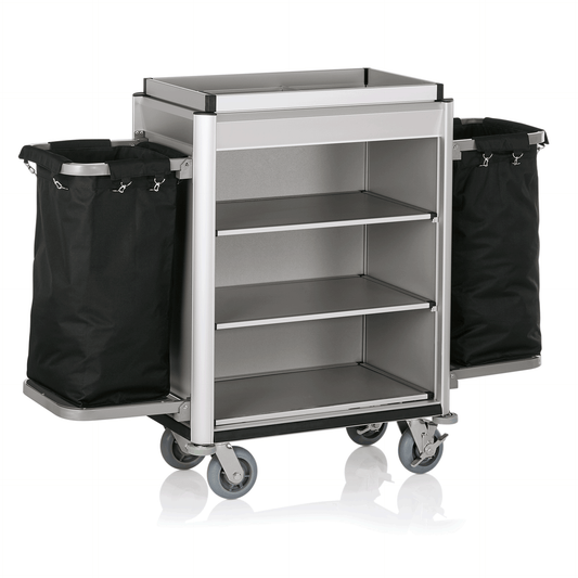 Was Room Service Trolley Isabella, Light Edges, Aluminium, 1550 mm