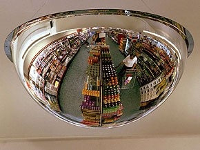 MIRAC Round Convex Security Mirror, ø800 mm