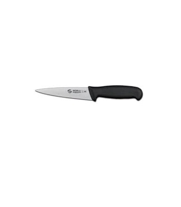 Supra Nero Sticking Knife, 16 cm, Black Handle