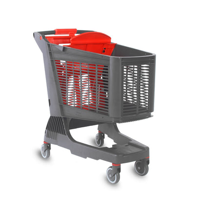 Plastic Shopping Trolley, 180 L, 171 kg