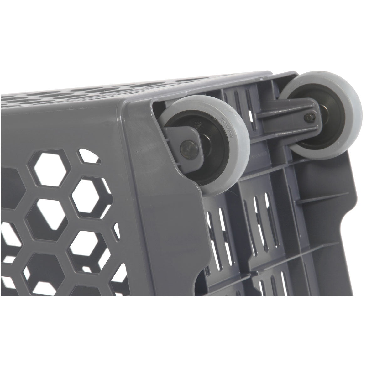 Rolling Shopping Basket, Smooth, 65 L