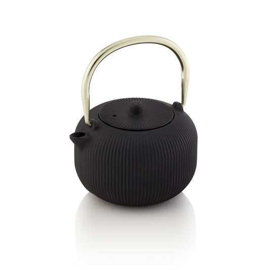 Maya Cast Iron Teapot Suteki, Black, Ø100 mm