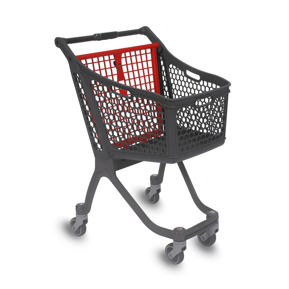 Plastic Basket Trolley, 75 L, 75 kg
