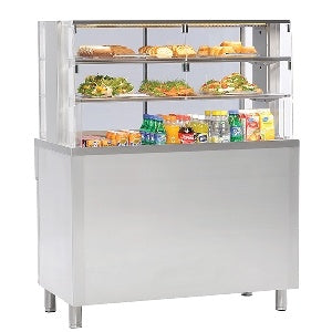 Refrigerated Serving Showcase, 3× GN 1/1, +3/+15°C