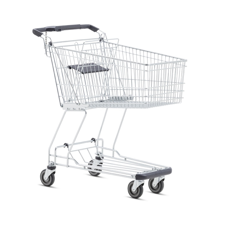 DRC Shopping Trolley, 75–185 L, 2 Crate Chassis