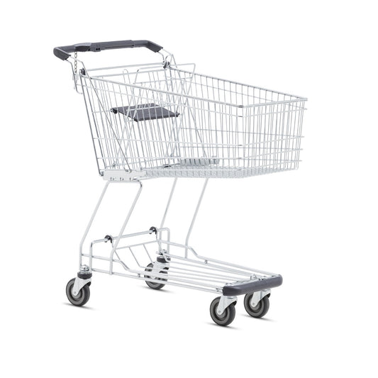 DRC Shopping Trolley, 75–185 L, 2 Crate Chassis