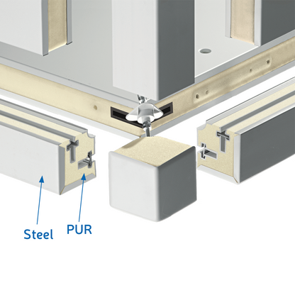 Modular Cold Room Panels, 60–140 mm, PUR