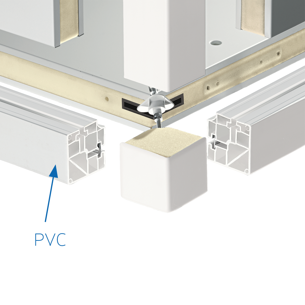 Modular Cold Room Panel System, 60/80/100 mm