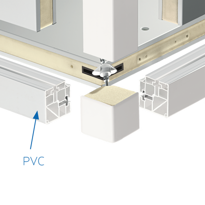 Modular Cold Room Panel System, 60/80/100 mm