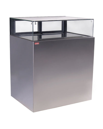 Pastry Showcase, +4/+8°C, INOX, LED, Forced-Air