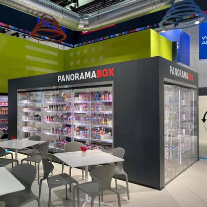 Panorama Box Modular Display Cold Room, 1250 mm