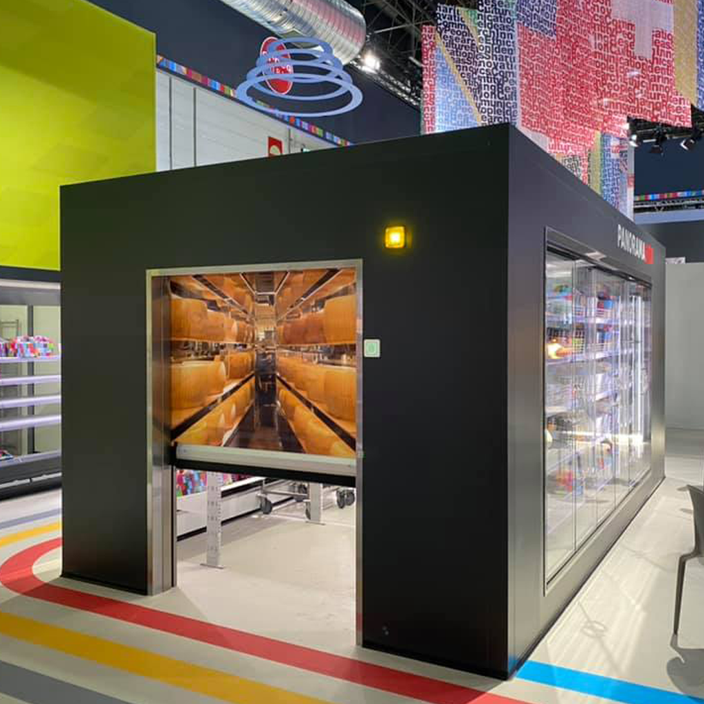 Panorama Box Modular Display Cold Room, 1250 mm