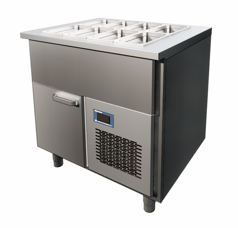 Cooling Well, 1 Door, 2-6°C, 860mm, R290