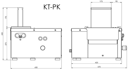 Electric Meat Tenderizer, 0.37 kW, 1200 Steaks/h