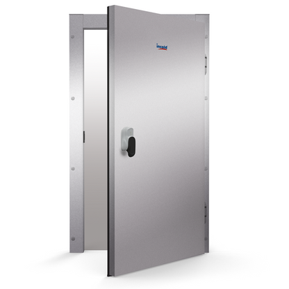 Cold Room Hinged Door, 120mm PUR, Stainless Steel