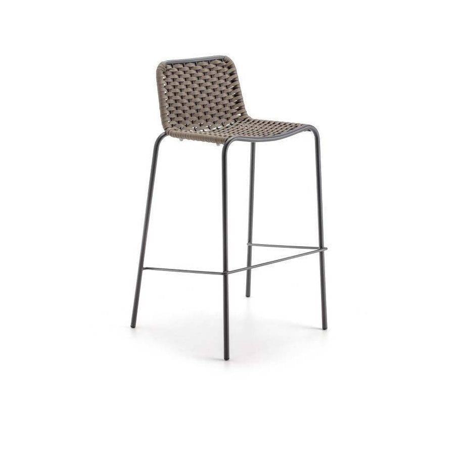 Cannes Bar Chair, Stackable, Textilene, Steel