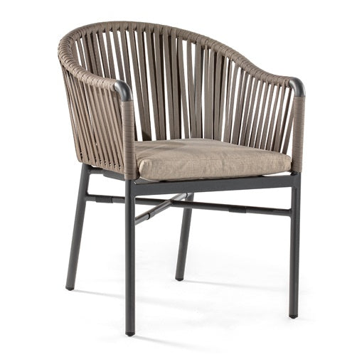 Grattoni Monaco Outdoor Armchair, Aluminium, 4.5 kg