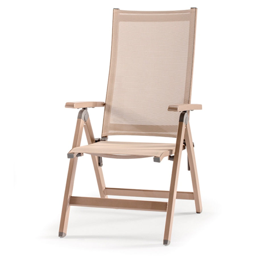 Outdoor Folding Armchair, Aluminum, Textilene®