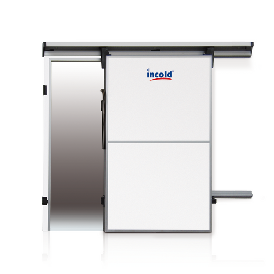 Isothermal Cold Room Sliding Door, PUR, 7–12 cm