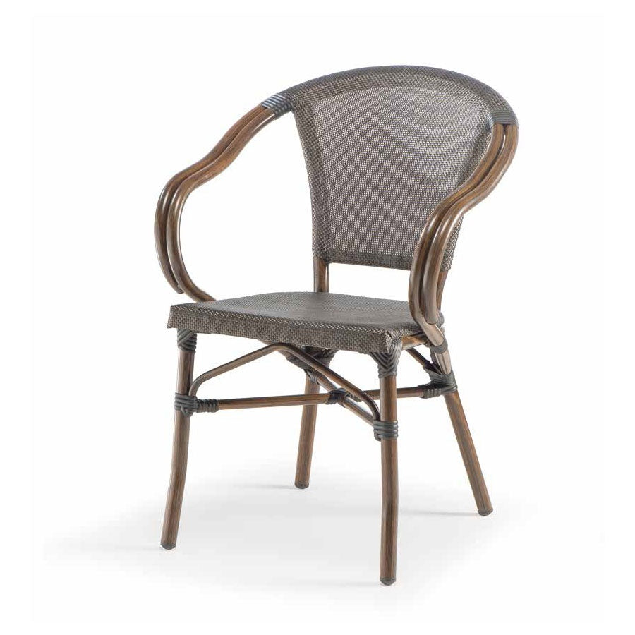 Stackable Outdoor Armchair, Aluminium, 5 kg