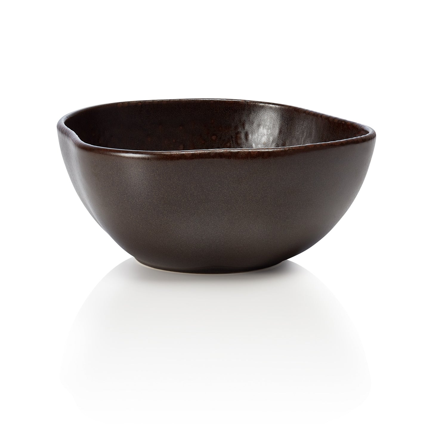 Rockzzero Deep Bowl Organic Metallic Brown, Ø160 mm, 0.5 L, Set of 6