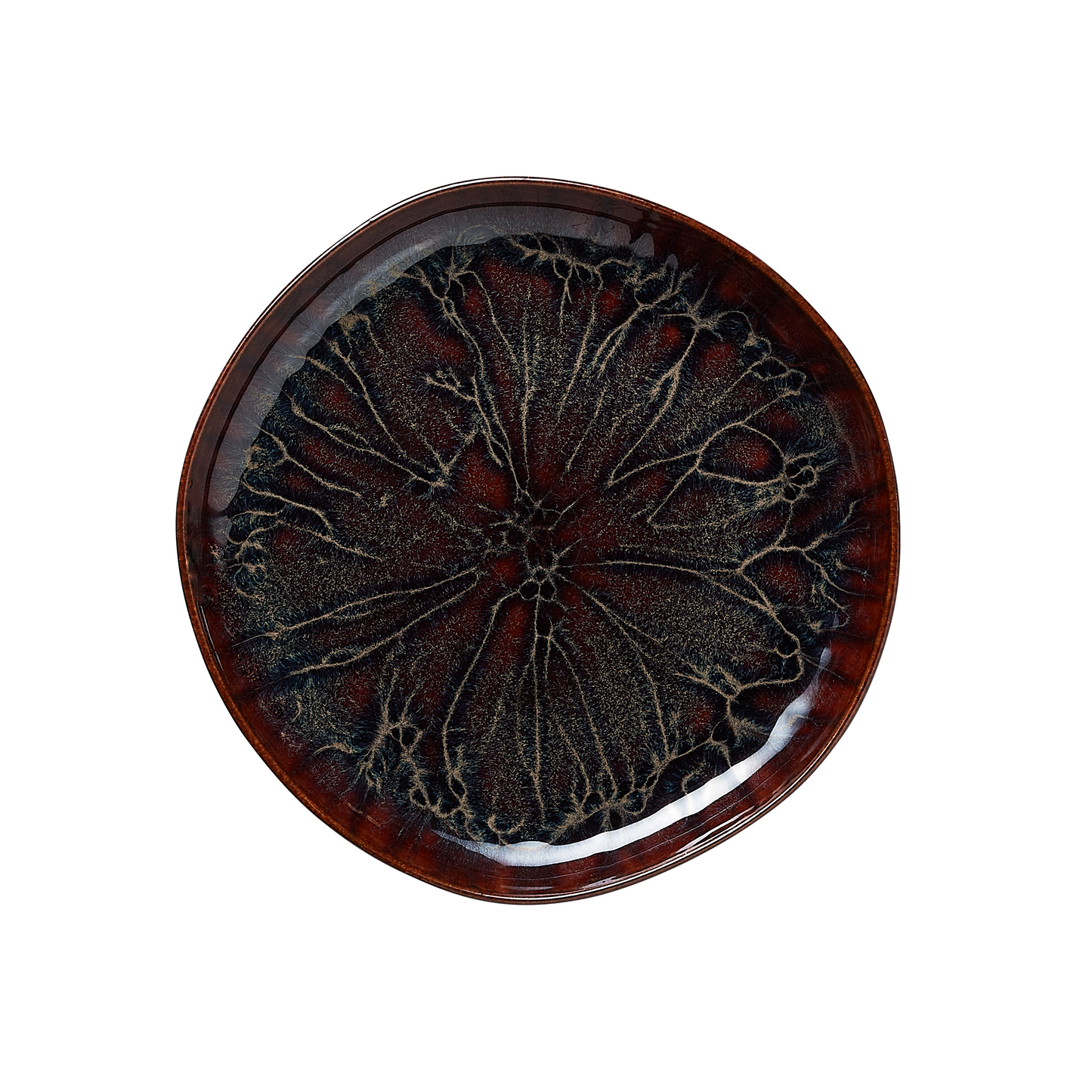 Rockzzero Flat Plate Organic Amazonas, Ø220 mm, Set of 6