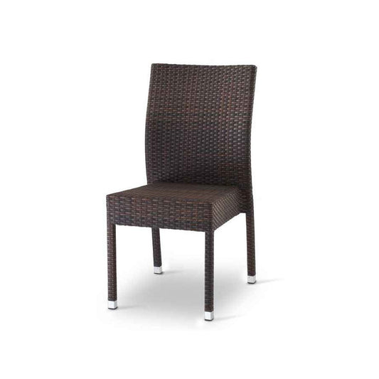Stackable Outdoor Side Chair, Aluminum, 4.5 kg