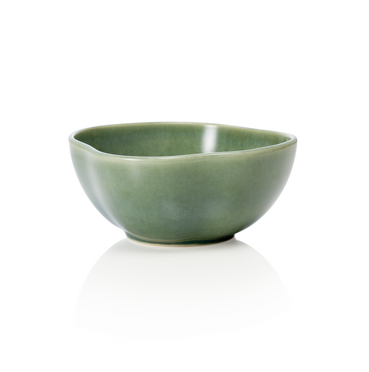 Rockzzero Deep Bowl Organic Myrtle Green, Ø160 mm, 0.5 L, Set of 6