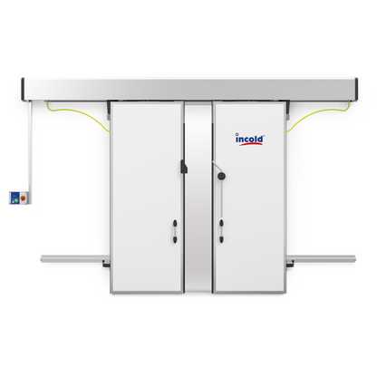 Isothermal Sliding Door, 2 Leaves, Cold Room